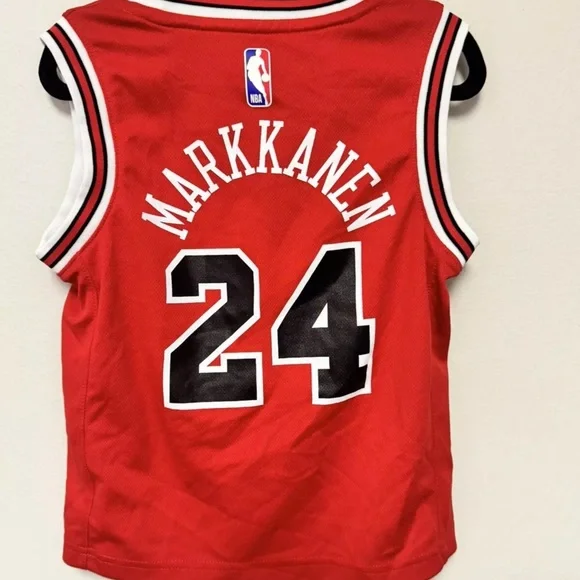 Chicago Bulls #24 LAURI Markkanen Nike City Edition NBAJersey Boys